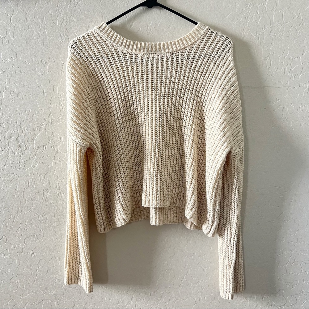 moon & madison Cream Knit Sweater